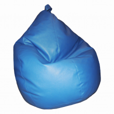 Кресло-мешок «Груша» голубая