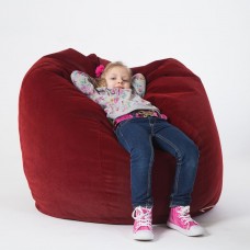 Кресло-груша «Велюр» бордо