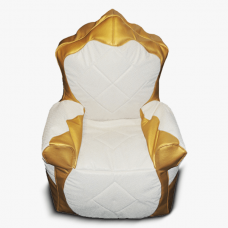 Бескаркасные кресло-трон для детей «Золото»